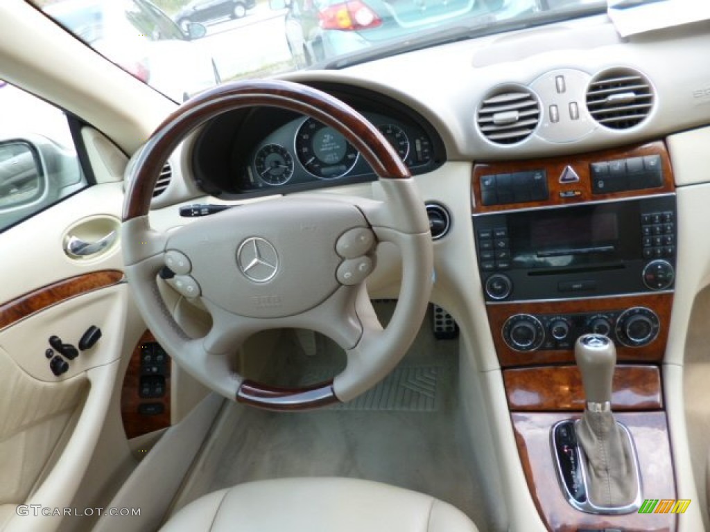 2006 CLK 350 Cabriolet - Pewter Metallic / Stone photo #14