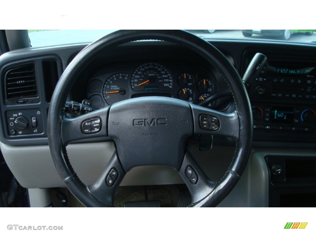 2003 Yukon SLT - Indigo Blue Metallic / Pewter/Dark Pewter photo #11