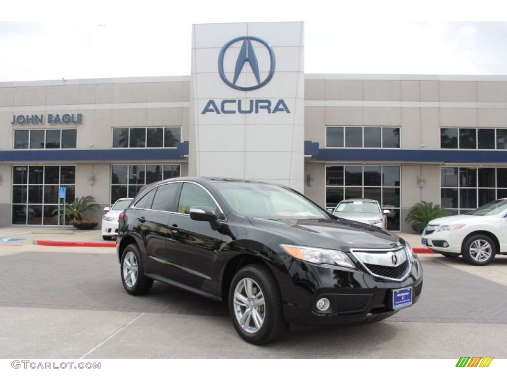 Crystal Black Pearl Acura RDX