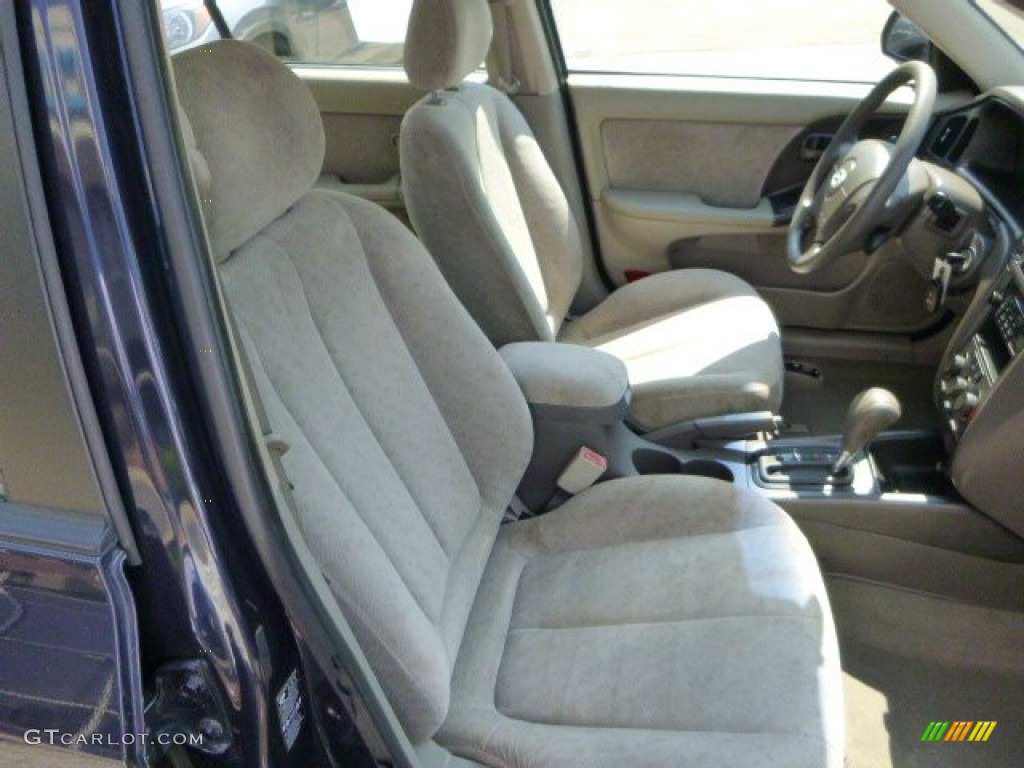 2006 Elantra GLS Sedan - Moonlit Dark Blue / Beige photo #10