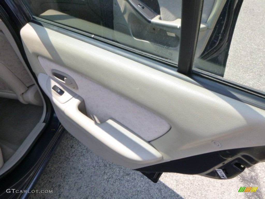 2006 Elantra GLS Sedan - Moonlit Dark Blue / Beige photo #14