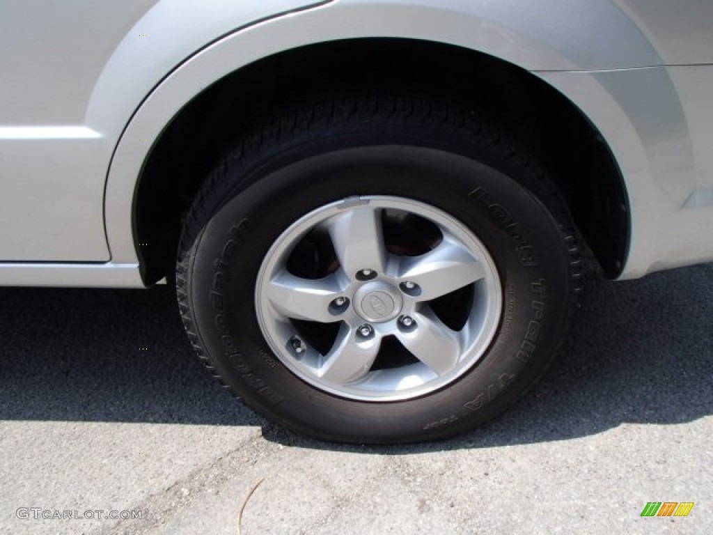 2009 Sorento LX 4x4 - Bright Silver / Gray photo #9