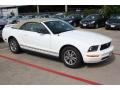 2005 Performance White Ford Mustang V6 Premium Convertible  photo #25