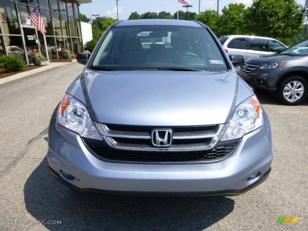 2010 CR-V LX AWD - Glacier Blue Metallic / Gray photo #8