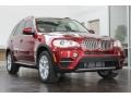 Vermilion Red Metallic 2013 BMW X5 xDrive 35i Exterior