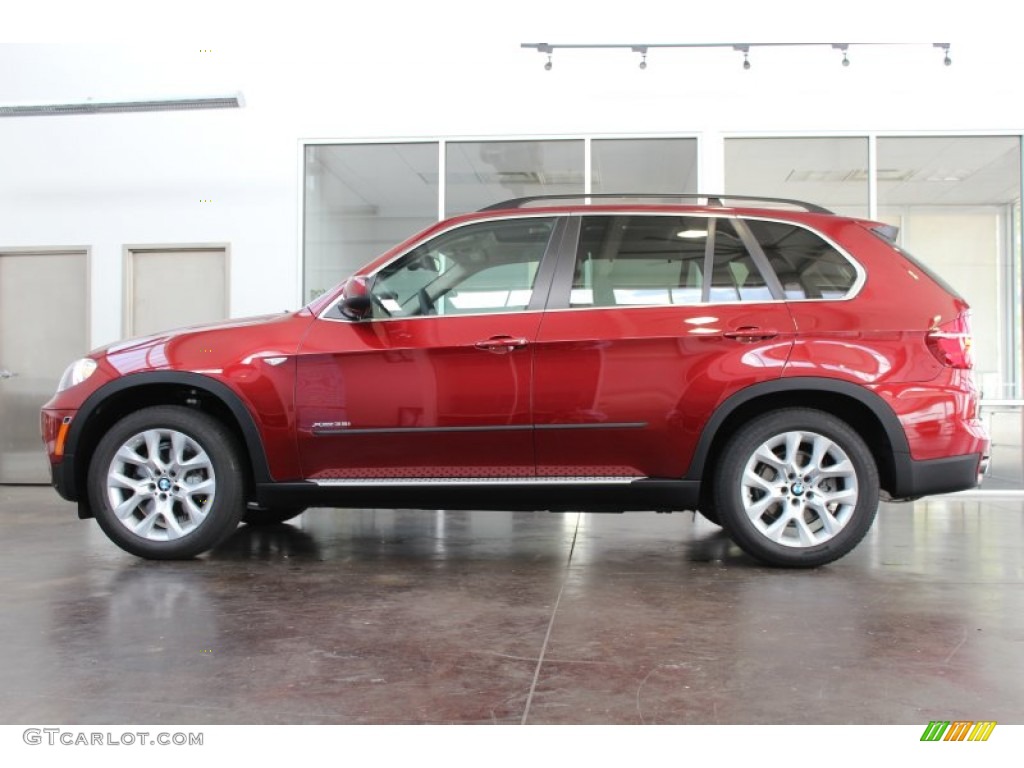 Vermilion Red Metallic 2013 BMW X5 xDrive 35i Exterior Photo #82647076