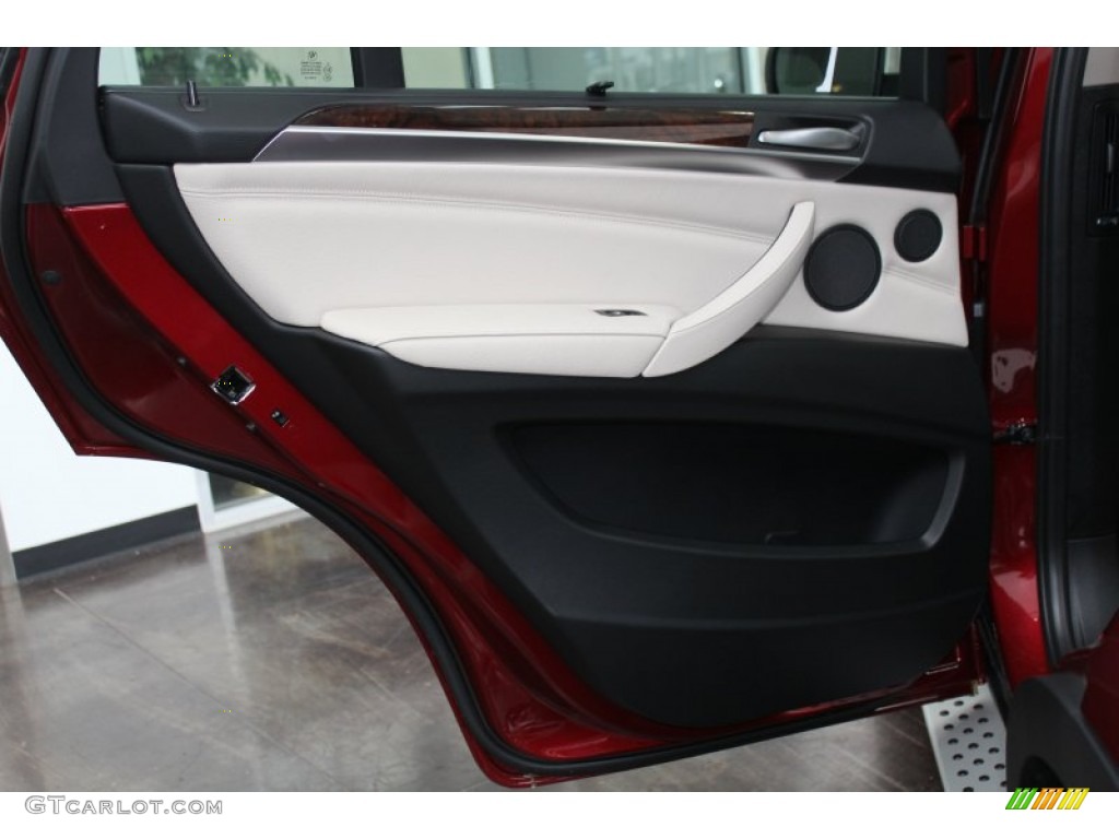 2013 BMW X5 xDrive 35i Oyster Door Panel Photo #82647499