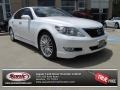 Starfire White Pearl 2011 Lexus LS 460