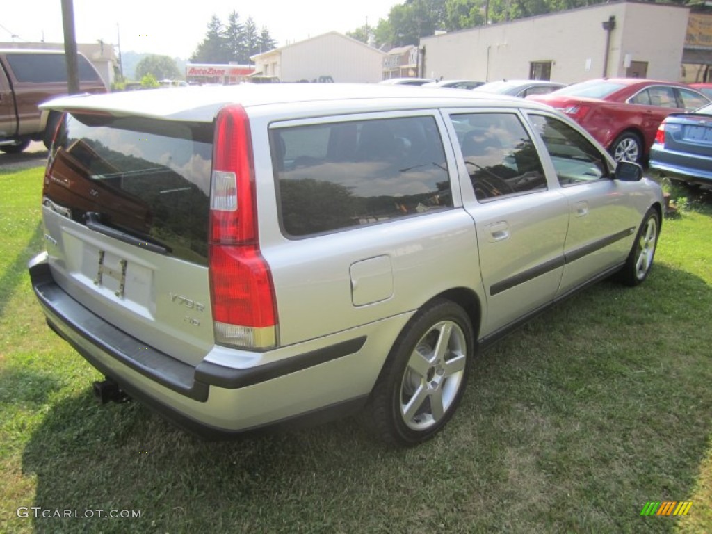 2004 V70 R AWD - Silver Metallic / R Nordkap Black/Blue photo #7