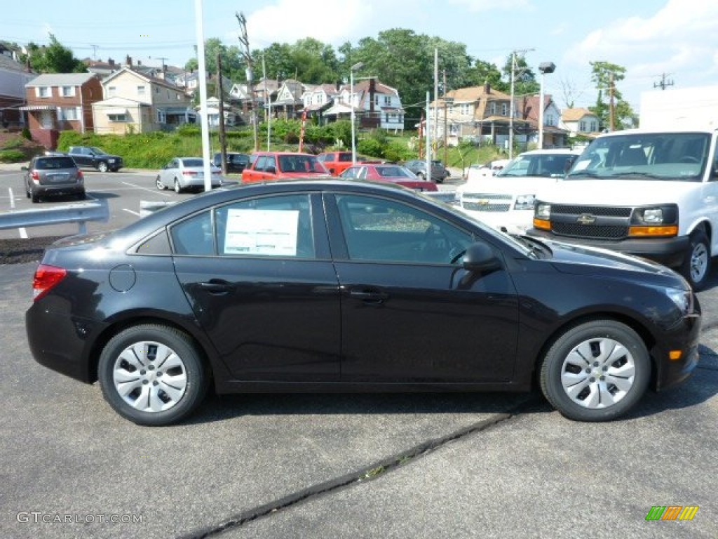 2014 Cruze LS - Black Granite Metallic / Jet Black/Medium Titanium photo #2