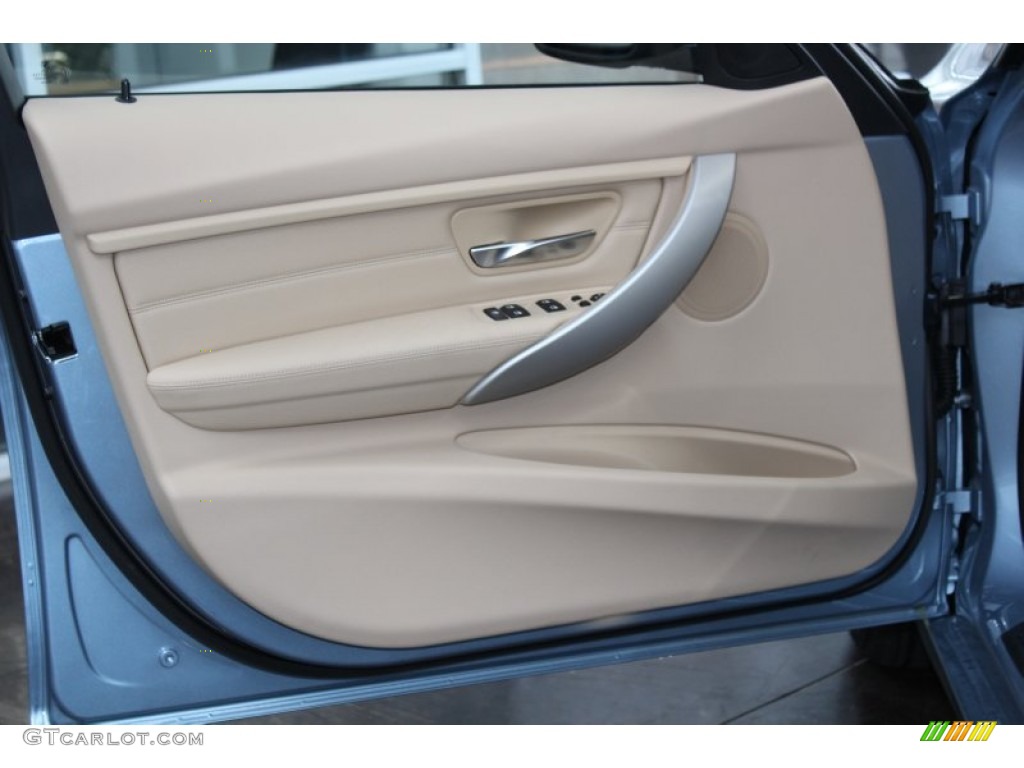 2013 3 Series 328i Sedan - Liquid Blue Metallic / Venetian Beige photo #18