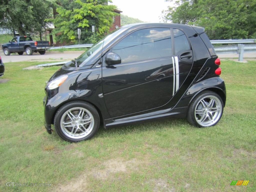 Deep Black 2009 Smart fortwo BRABUS coupe Exterior Photo #82648904