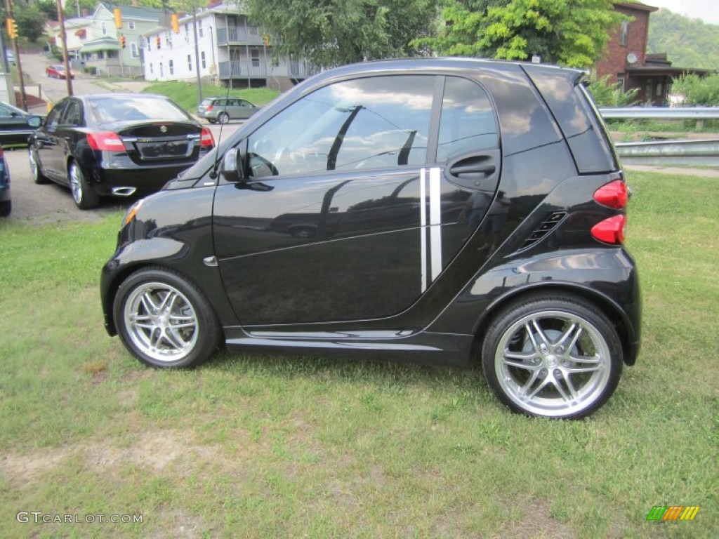 Deep Black 2009 Smart fortwo BRABUS coupe Exterior Photo #82648932