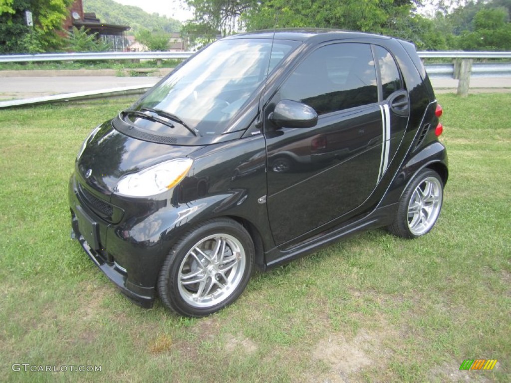 Deep Black 2009 Smart fortwo BRABUS coupe Exterior Photo #82649218