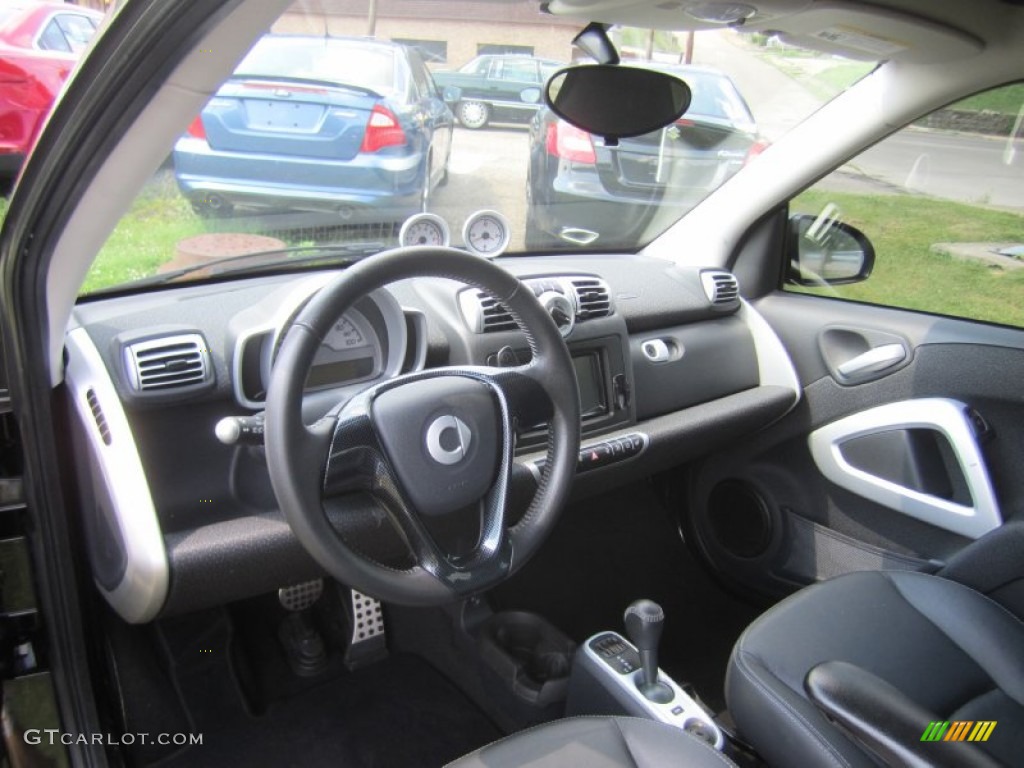 2009 Smart fortwo BRABUS coupe Design Black Dashboard Photo #82649300