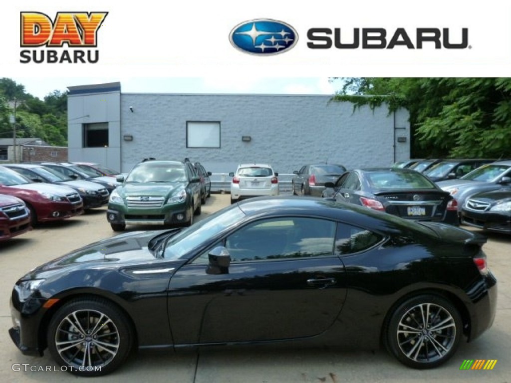 2013 BRZ Limited - Crystal Black Silica / Black Leather/Alcantara photo #1