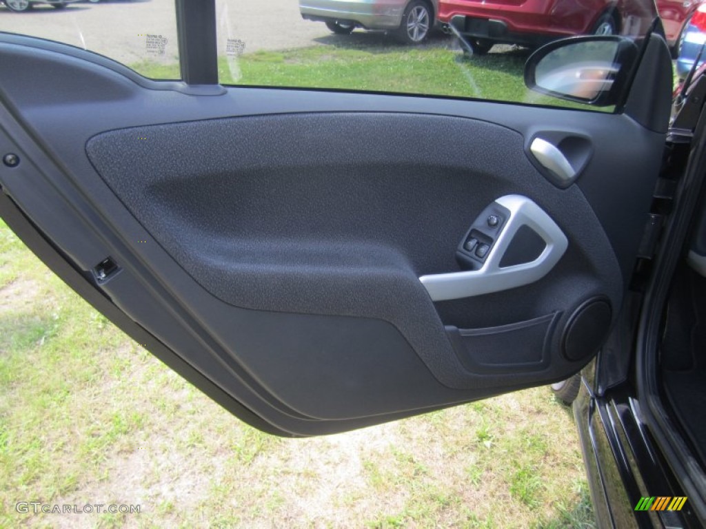 2009 Smart fortwo BRABUS coupe Design Black Door Panel Photo #82649329