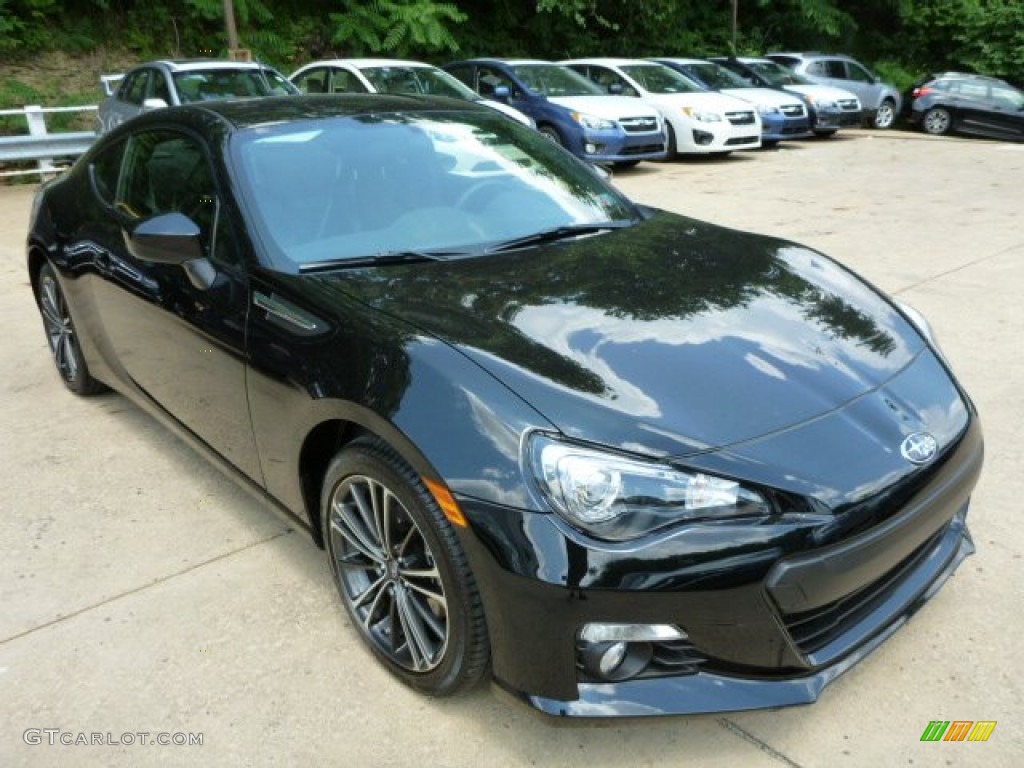 2013 BRZ Limited - Crystal Black Silica / Black Leather/Alcantara photo #6