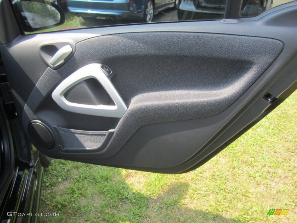 2009 Smart fortwo BRABUS coupe Design Black Door Panel Photo #82649458