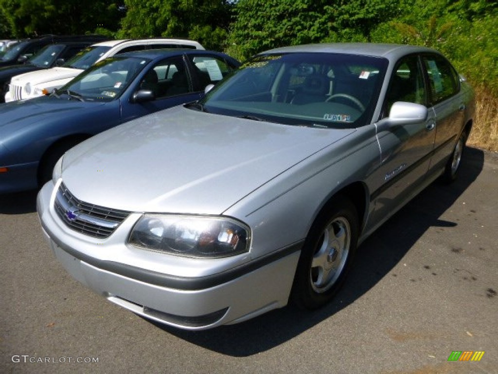 2001 Impala LS - Galaxy Silver Metallic / Medium Gray photo #5