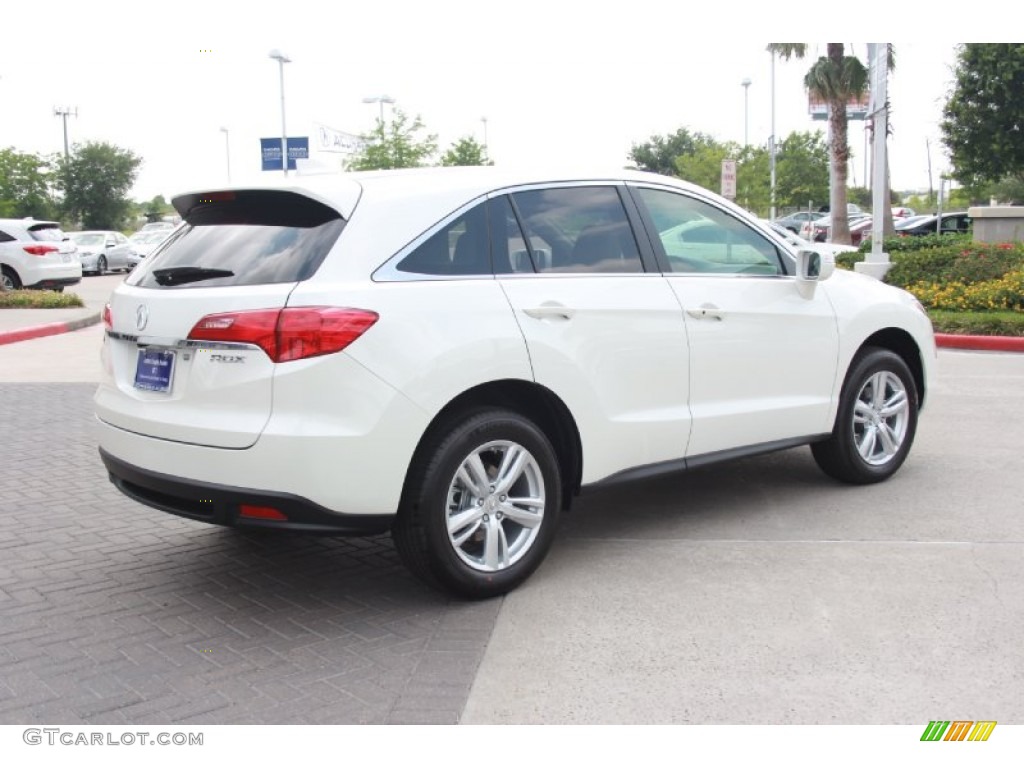 2014 RDX Technology - White Diamond Pearl / Parchment photo #7