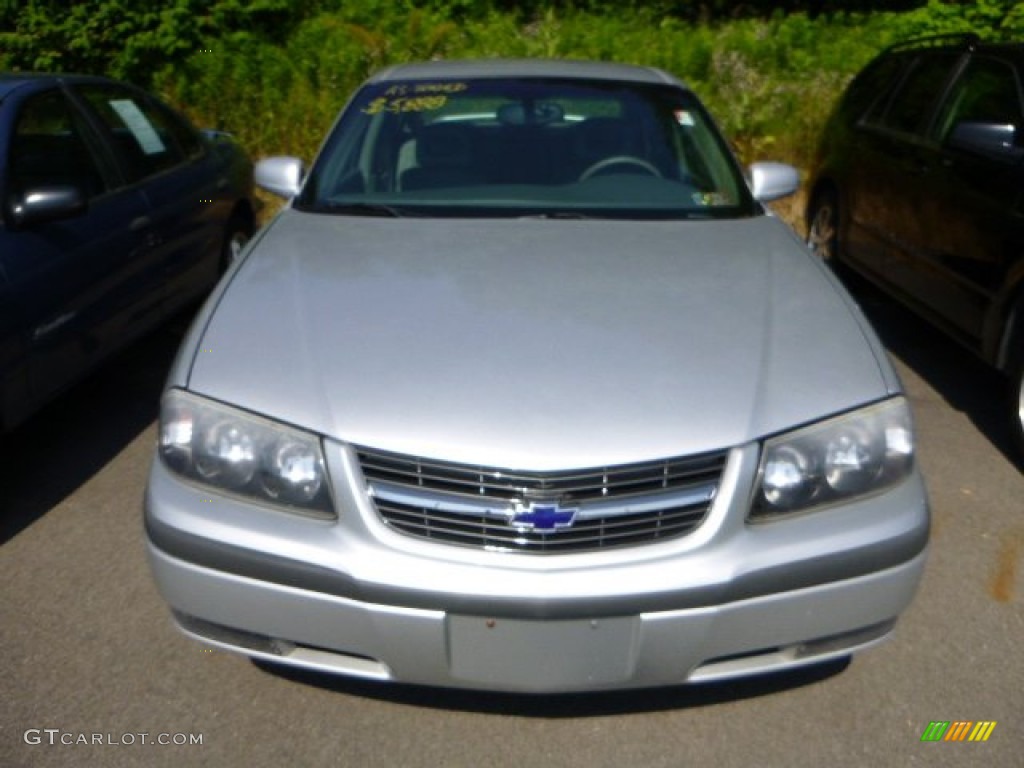 2001 Impala LS - Galaxy Silver Metallic / Medium Gray photo #6