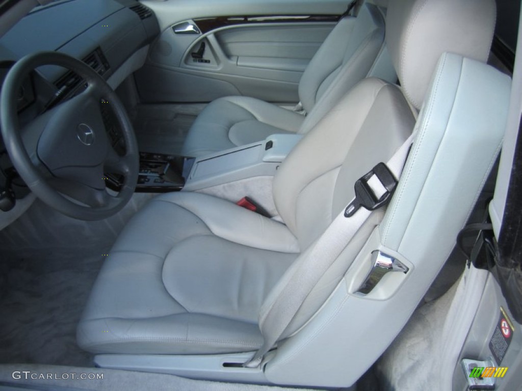 Ash Interior 2000 Mercedes-Benz SL 500 Roadster Photo #82650169