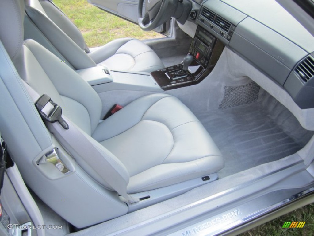Ash Interior 2000 Mercedes-Benz SL 500 Roadster Photo #82650265