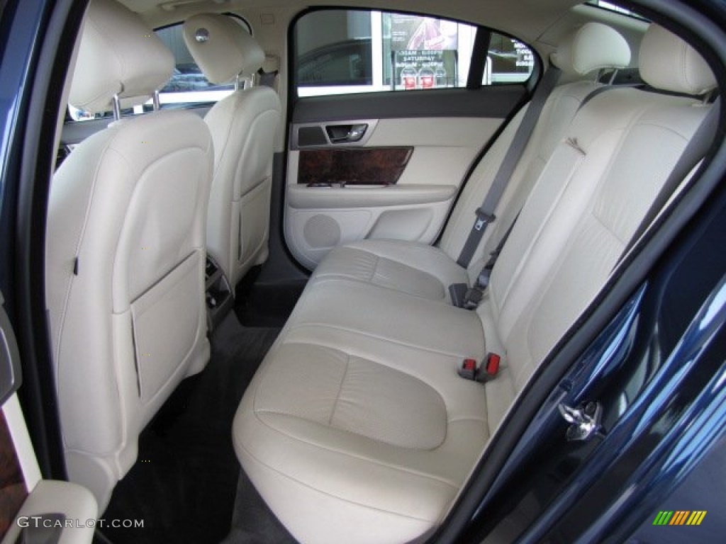2010 Jaguar XF Premium Sport Sedan Rear Seat Photo #82650740