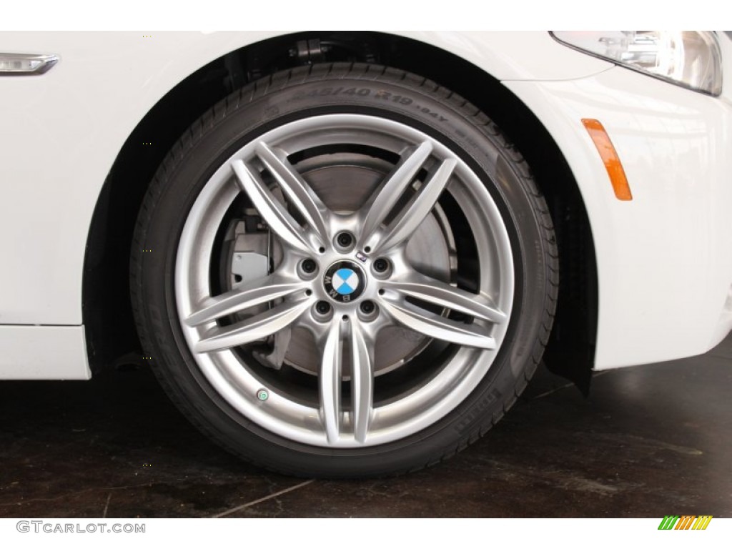 2013 BMW 5 Series 550i Sedan Wheel Photo #82651580