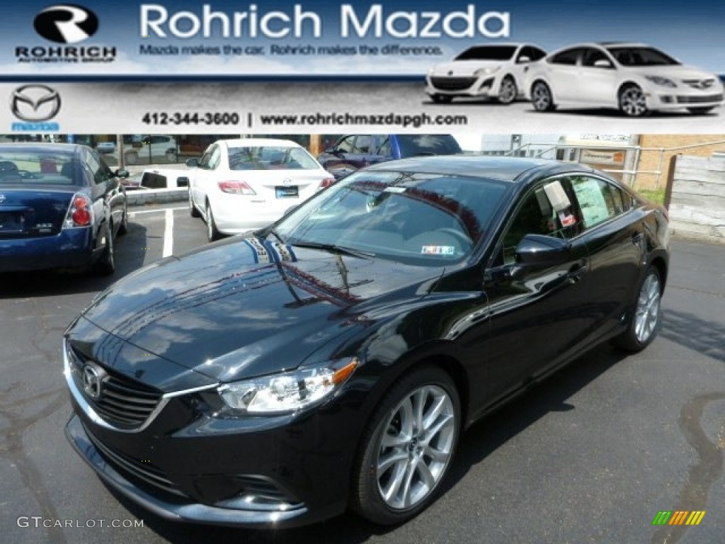 2014 MAZDA6 Touring - Jet Black Mica / Black photo #1