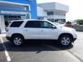 2010 White Diamond Tricoat GMC Acadia SLE AWD  photo #2