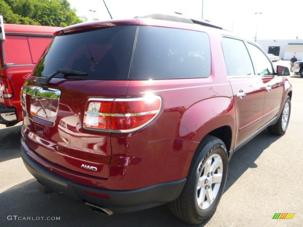 2007 Outlook XR AWD - Red Jewel / Tan photo #2