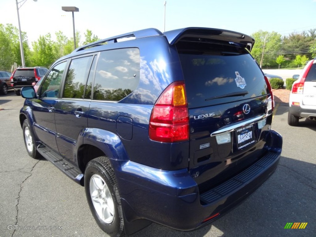 2007 GX 470 - Nautical Blue Metallic / Dark Gray photo #5