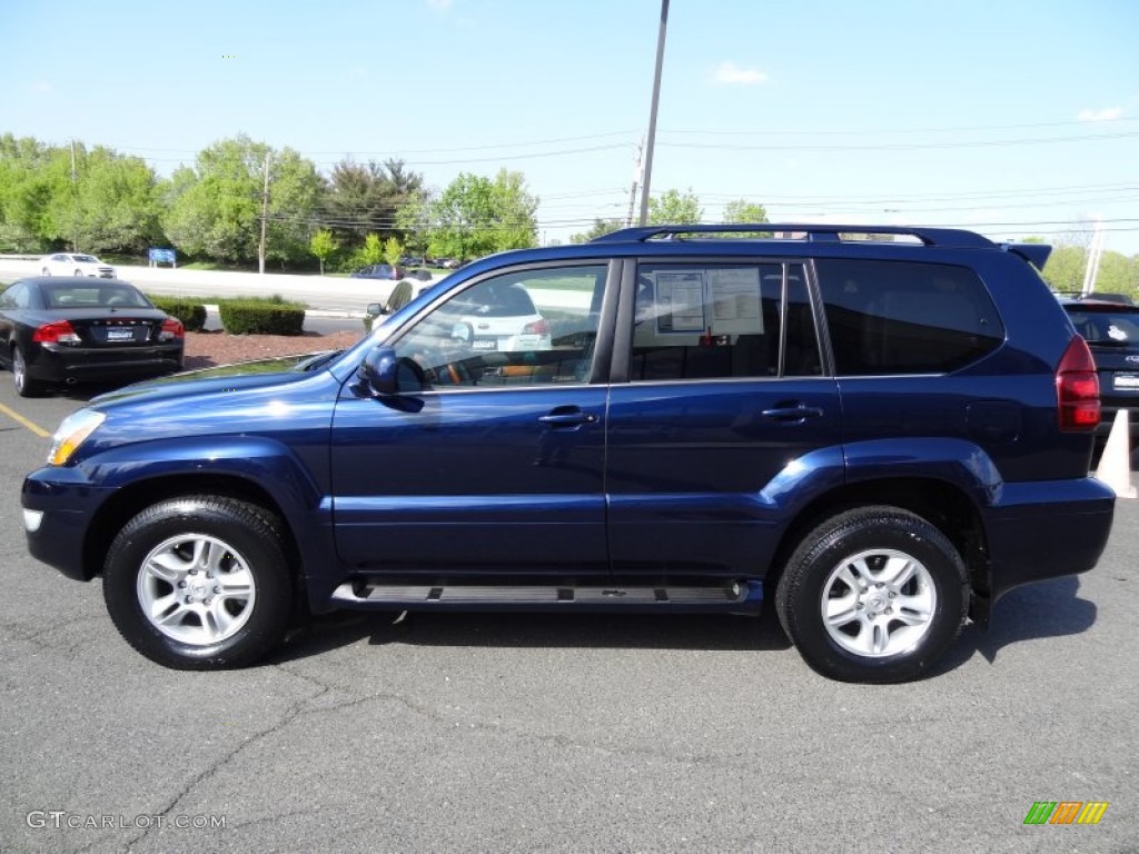 2007 GX 470 - Nautical Blue Metallic / Dark Gray photo #6