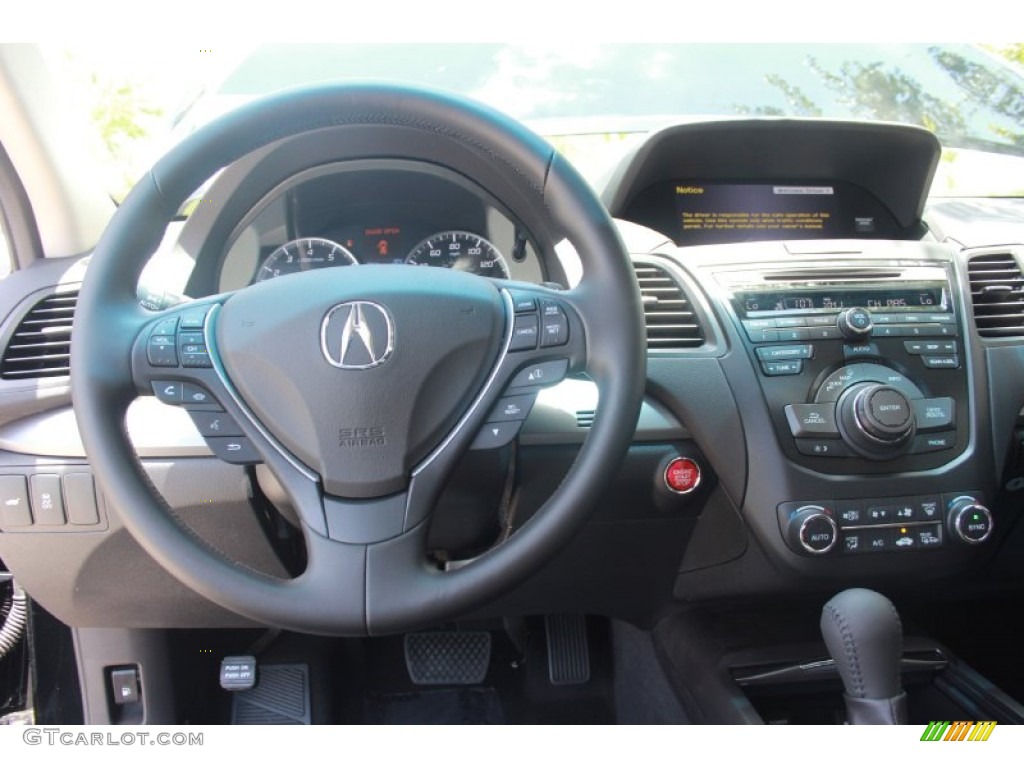 2014 Acura RDX Technology Ebony Dashboard Photo #82653130