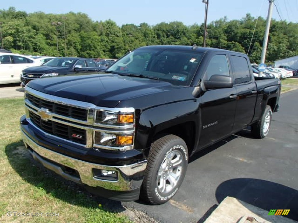 2014 Silverado 1500 LT Z71 Crew Cab 4x4 - Black / Jet Black photo #4