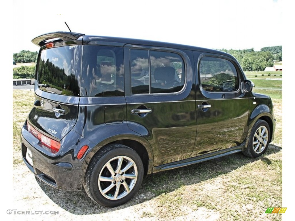 Sapphire Black Pearl 2011 Nissan Cube Krom Edition Exterior Photo #82654375