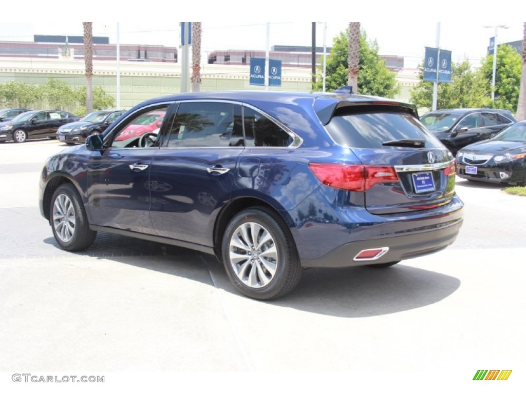 2014 MDX Technology - Fathom Blue Pearl / Graystone photo #7