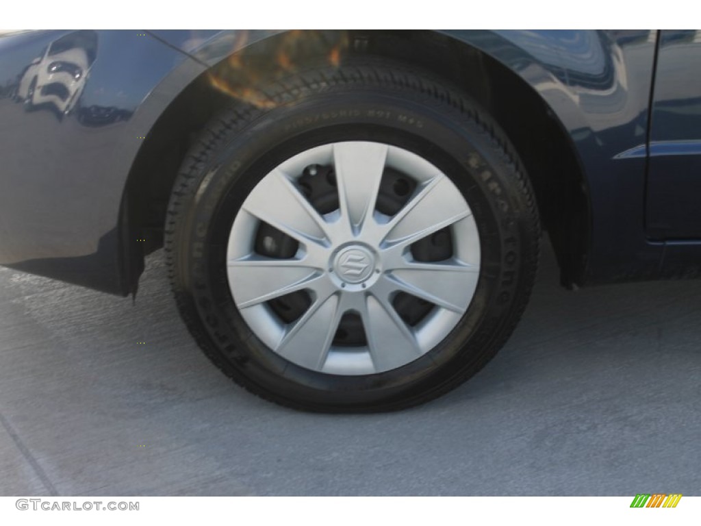 2008 SX4 Sport Sedan - Deep Sea Blue Metallic / Black photo #23