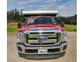 2012 Vermillion Red Ford F350 Super Duty XLT Regular Cab 4x4 Dump Truck  photo #9