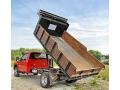 2012 Vermillion Red Ford F350 Super Duty XLT Regular Cab 4x4 Dump Truck  photo #12