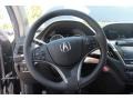 Ebony 2014 Acura MDX Technology Steering Wheel