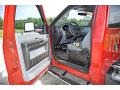 2012 Vermillion Red Ford F350 Super Duty XLT Regular Cab 4x4 Dump Truck  photo #32