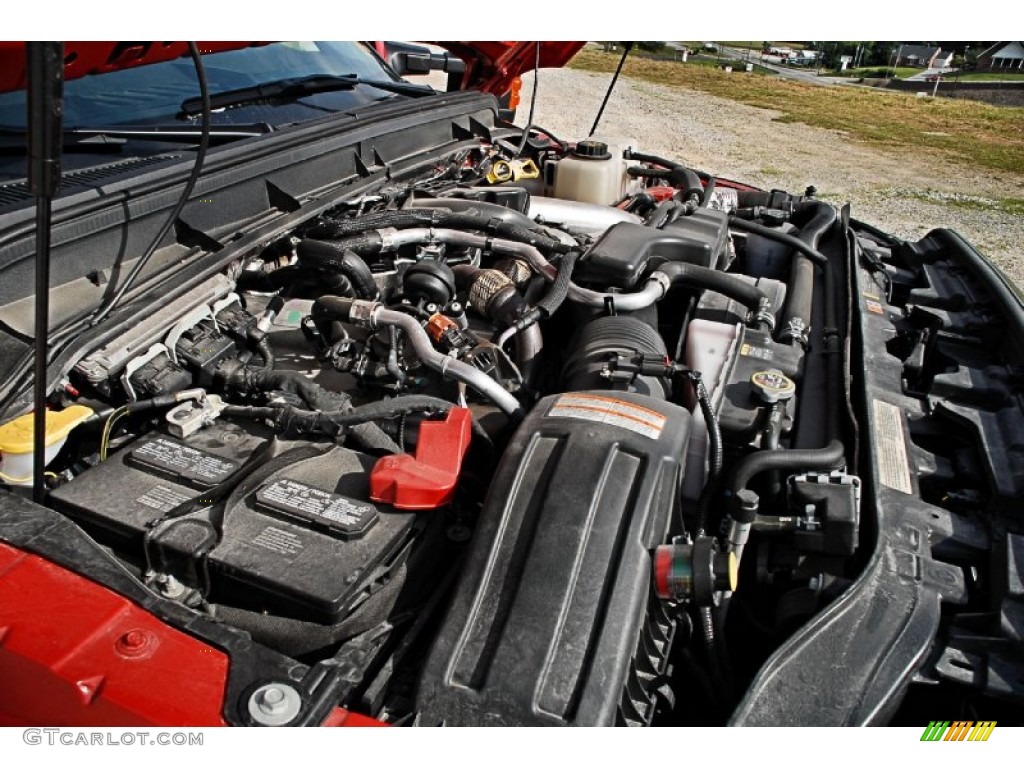 2012 Ford F350 Super Duty XLT Regular Cab 4x4 Dump Truck 6.7 Liter OHV 32-Valve B20 Power Stroke Turbo-Diesel V8 Engine Photo #82656430