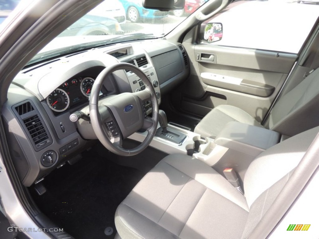 2012 Escape XLT V6 - Ingot Silver Metallic / Charcoal Black photo #4