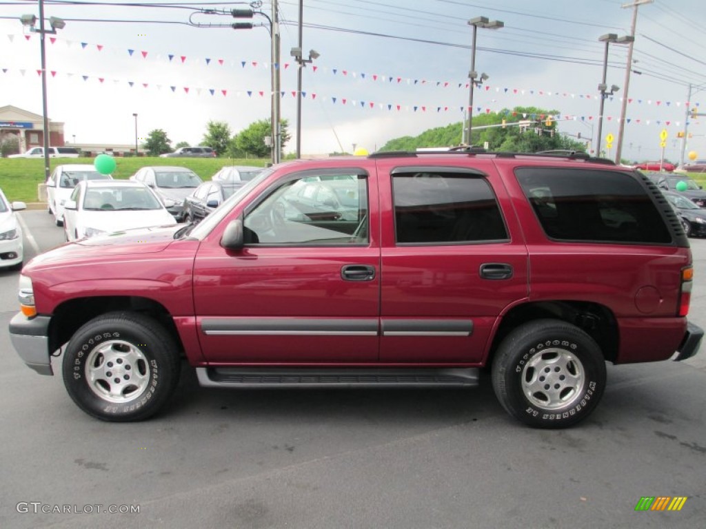 2004 Tahoe LS 4x4 - Sport Red Metallic / Gray/Dark Charcoal photo #4