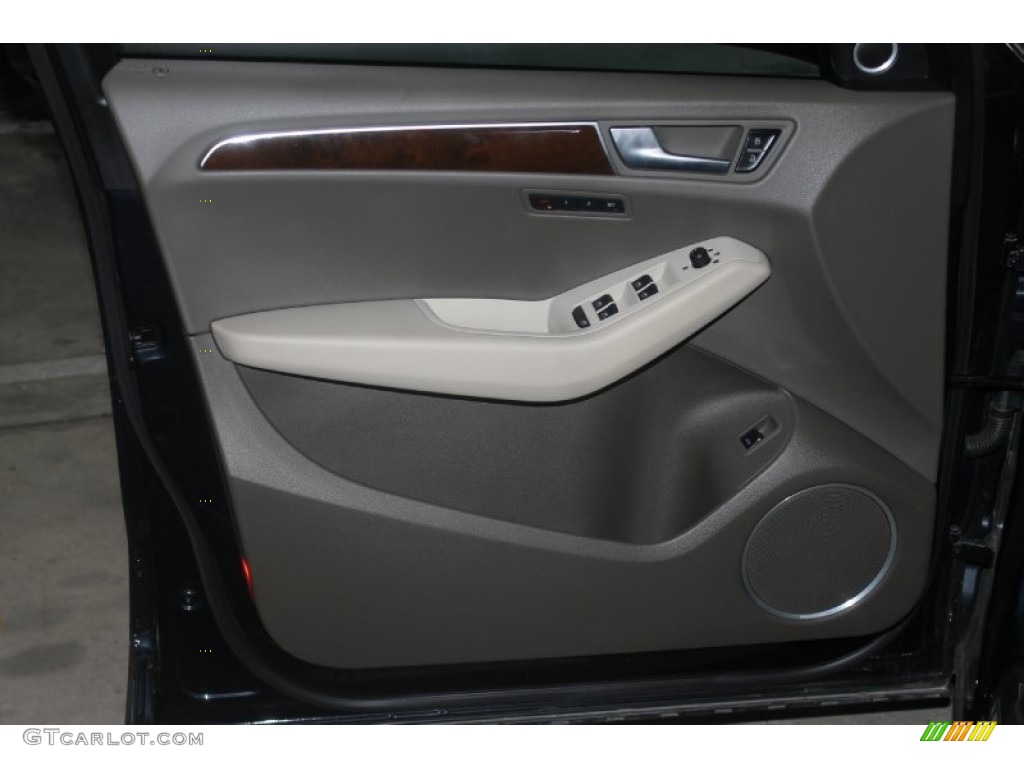 2012 Q5 2.0 TFSI quattro - Moonlight Blue Metallic / Cardamom Beige photo #2