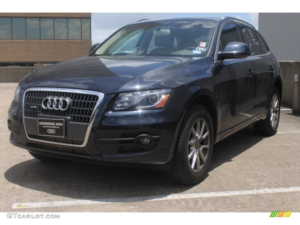 2012 Q5 2.0 TFSI quattro - Moonlight Blue Metallic / Cardamom Beige photo #38