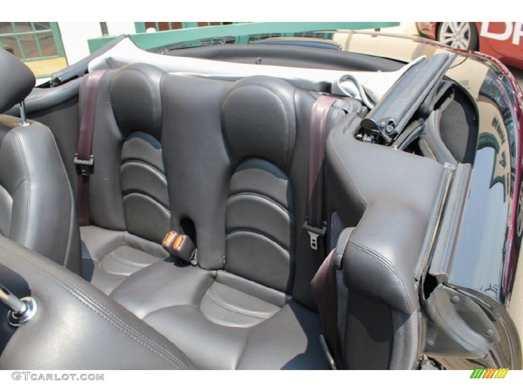 2005 Jaguar XK XKR Convertible Rear Seat Photo #82657555